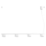 Chandelier AURA 4 white Gx53