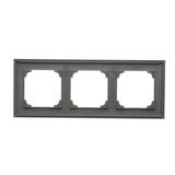 Single switch, (module), Simon 24, IP20/IP44, 10AX, champagne matt