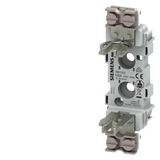 HRC fuse base plastic Sz.00 1P clamp