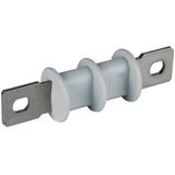 Spark gap for indirect connection of service entry mast