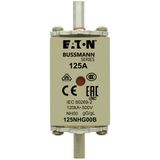 Fuse Link NH00 125A 500V gG Dual Indicator
