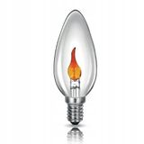 Flicker Flame Candle С35 230V 3W Е14 clear Bellight