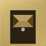 Centre plate f. TAE-socket ME2969TC