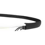 BPET-V015B.50 zwart  PET vlechtkous beschermkous