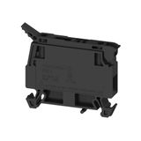 Terminal block G-fuse 5x20, 4 mm², screw
