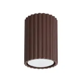 Ceiling lamp KARBON 10 brown