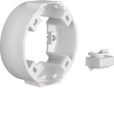 Frame 1gang surface-mtd, surface-mtd, polar white glossy