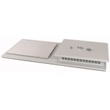 XAD-SPL-1006/400 Roof plate divided ventilated/ cable B1000 T600 C400