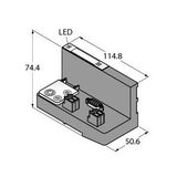 Interface for PROFIBUS-DP   BL20-GW-DPV1