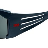 3M™ SecureFit™ 600 Safety Glasses, Grey frame, Anti-Scratch, Grey Pola