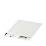 US-EMP (27X18)/GP - Plastic label