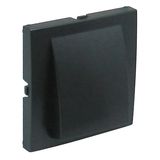 COVER PLATE F/WALL ROSES GRAY