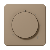 Centre plate with knob room thermostat CD1749BFGB