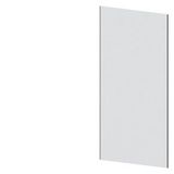 SIVACON side panel/rear panel, closed, EMC, IP40, H: 1800 mm, W: 800 mm