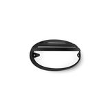 CHIP OVAL 25 LED GRILL 3000K BLACK 6.5W