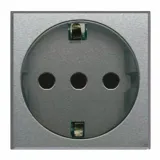 P30 2P+E 16A SCHUKO SOCKET ALLUM.2M
