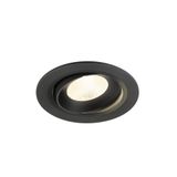 NUMINOS© MOVE L, recessed CL 4000K, 40ø, IP20, round, bl