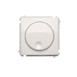 Rotary-push dimmer, white
