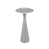 Torrez LED outdoor table lamp grey rechargeable