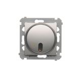 Time switch, Silver matt, metalic