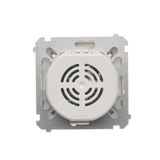 Double equipontential socket, satin, metallized