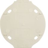 Base plate 1gang, self-extinguishing, 1930, p. white