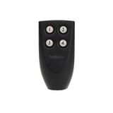 4-button remote control, 3V power supply, black