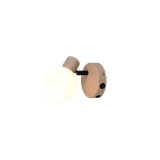 Boba wall lamp 1-pc E14 warm beige