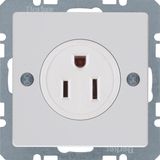 Soc.out. earth. contact USA/CAN NEMA 5-15 R, screw term., Q.1/Q.3, p.w