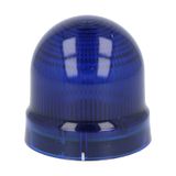 Sound-light pulsed or continuous module. Ø62mm. Bulb included, blue, 24VAC/DC (80dB)
