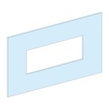 FRONT PLATE CHANGE-OVER INS-INV250 ROTARY HANDLE WIDTH 600/650 5M