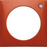 Frame, with lens top right, Integro Flow, orange glossy