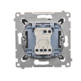 Double frame, metal, Inox, metallic