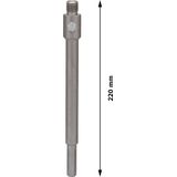 Hex shank for core cutters with M16 11 mm, 220 mm