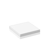 Replacement glass, moulded glass L 300 B 300 H 67 colour: white