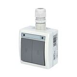 ATLAS switch no. 1/0+1/0 IP65 blind