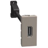 HDMI Connector Light Now Preterminated Stone YG4284P