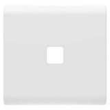 REPLACEABLE BUTTON KEY FOR AXIAL COMMANDS - TO BE COMPLETED WITH LENS - 2 MODULES - SATIN WHITE - CHORUSMART