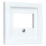 TAE/TDO COVER FOR 1 TO 3 OUTPUTS WHITE