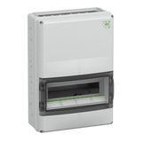Small distributions boards, Type of protection IP65, Impact strength IK08, Protection class II, Un 400V DC, UL, DLG, UL-EU, VDE, Halogen free