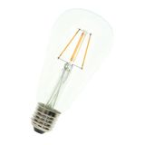 LED Filament ST64 E27 240V 4W 2700K Clear