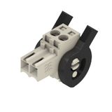 PCB plug-in connector, female plug, 3.50 mm, Number of poles: 2, 180°, Clamping yoke connection, Clamping range, max. : 1.5 mm², Box