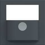 Cover with button for motion detector, A.x/C.x anthracite