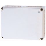 CI45E-200-RAL7035 Insulated enclosure, +knockouts, RAL7035, HxWxD=500x375x225mm