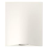 Cable outlet+terminalbar 20A white