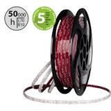 LED strip SMD2835 RGB 180LED/m 9,6W/m DC 24V 400lm/m CRI90 IP67 100°C 14mm 5m