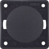 Change-over switch, Integro - Design Flow/Pure, anthracite matt