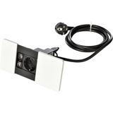 VersaPAD 1socket+2USB, white