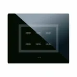VERATOUCH PLATE BLACK 6 CONTROLS