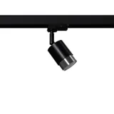 TRACK SPOTLIGHT 3 PHASE MOVABLE NERO BLACK/CHROME GU10